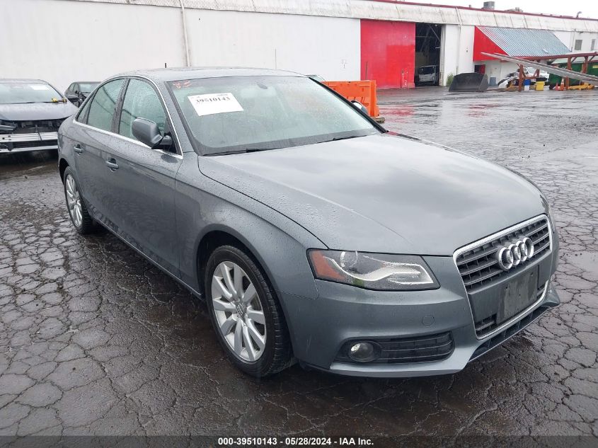 2012 AUDI A4 2.0T PREMIUM