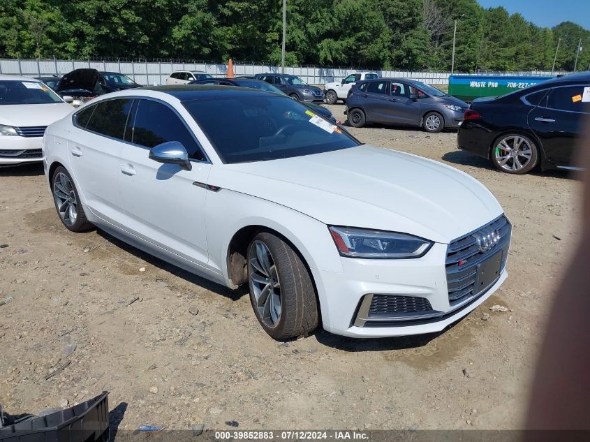 2018 AUDI S5 3.0T PREMIUM PLUS