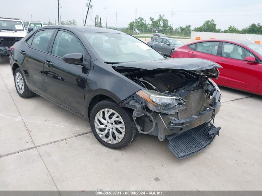 2017 TOYOTA COROLLA LE