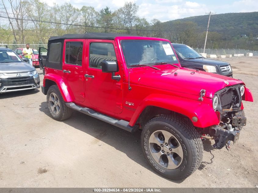 2016 JEEP WRANGLER UNLIMITED SAHARA