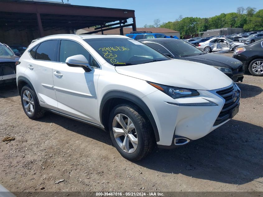 2017 LEXUS NX 300H