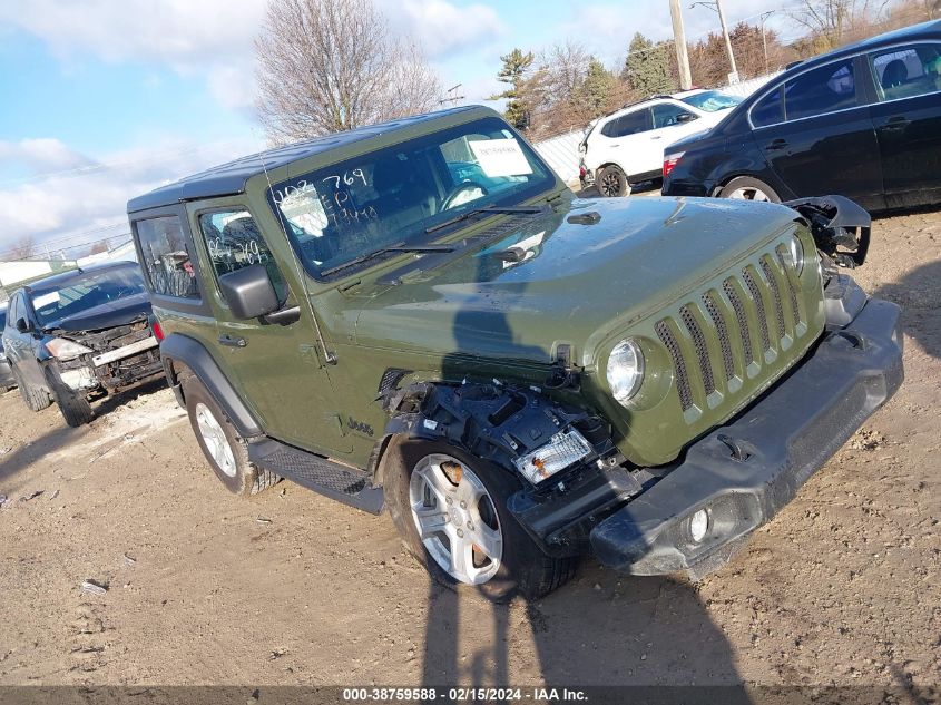 2022 JEEP WRANGLER SPORT S 4X4