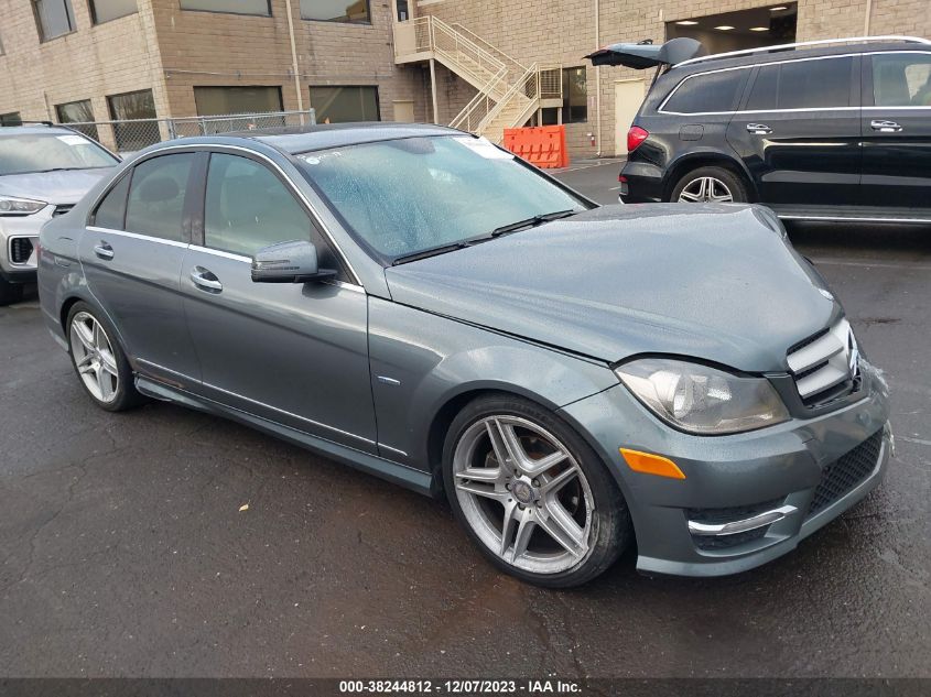 2012 MERCEDES-BENZ C 250 SPORT/LUXURY