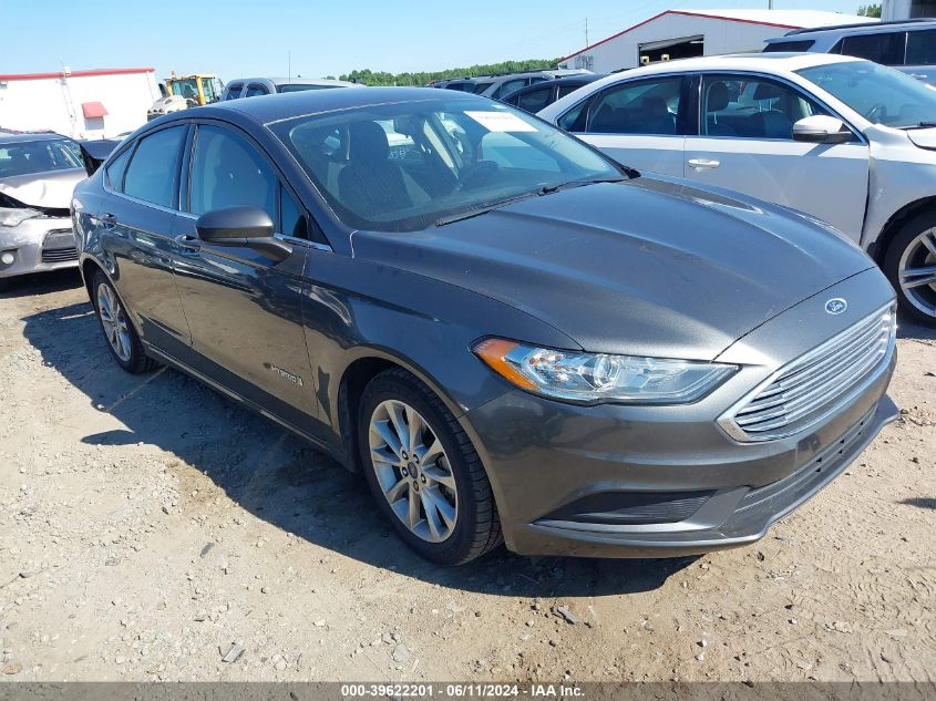 2017 FORD FUSION HYBRID SE