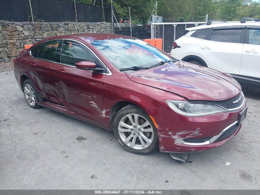 2015 CHRYSLER 200 LIMITED