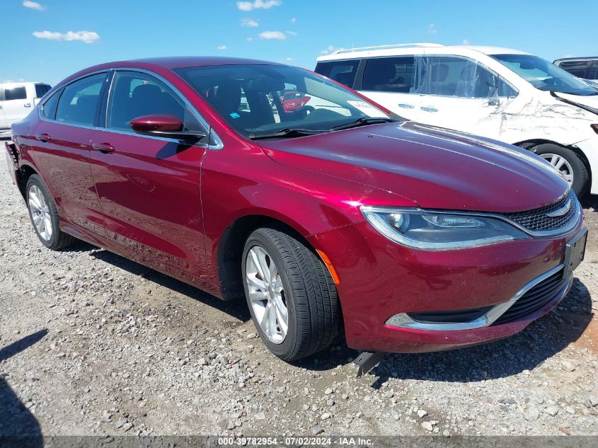 2016 CHRYSLER 200 LIMITED