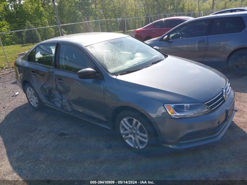 2015 VOLKSWAGEN JETTA 2.0L TDI S