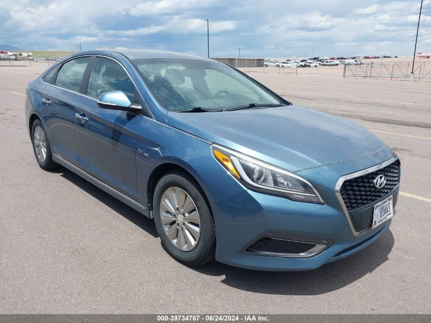 2016 HYUNDAI SONATA HYBRID SE