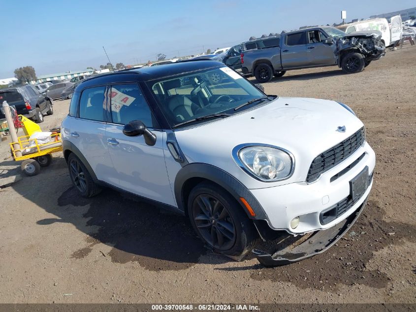 2012 MINI COOPER S COUNTRYMAN