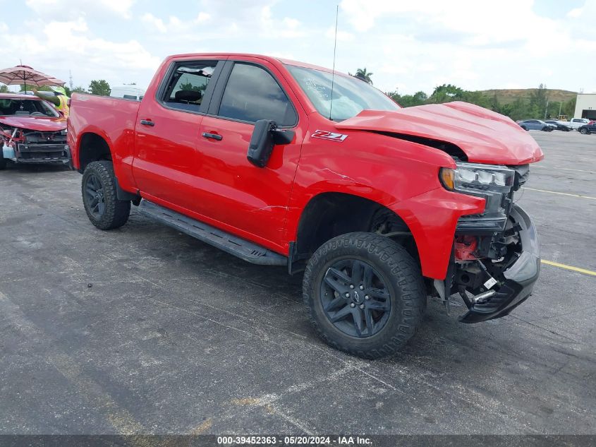 2021 CHEVROLET SILVERADO 1500 4WD  SHORT BED LT TRAIL BOSS