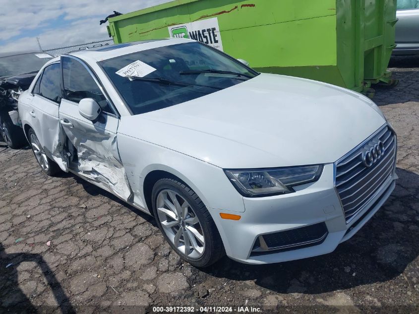 2019 AUDI A4 40 PREMIUM/40 TITANIUM PREMIUM