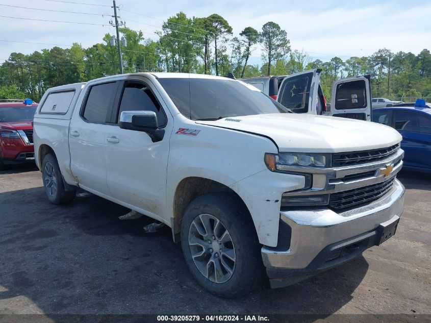 2021 CHEVROLET SILVERADO 1500 4WD  SHORT BED LT