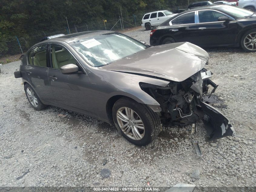 2012 INFINITI G37X