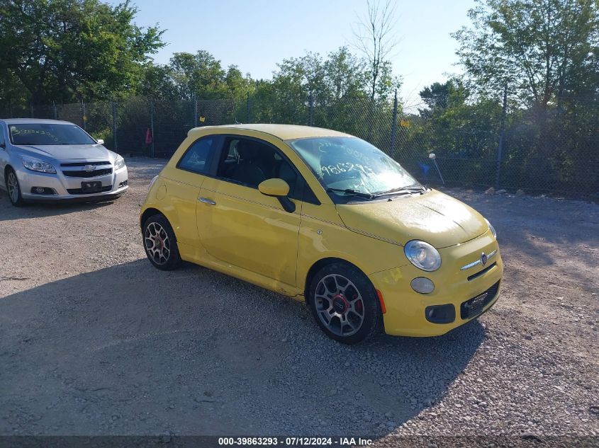 2012 FIAT 500 SPORT