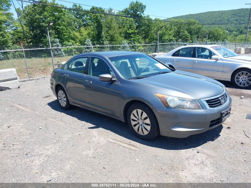 2010 HONDA ACCORD 2.4 LX