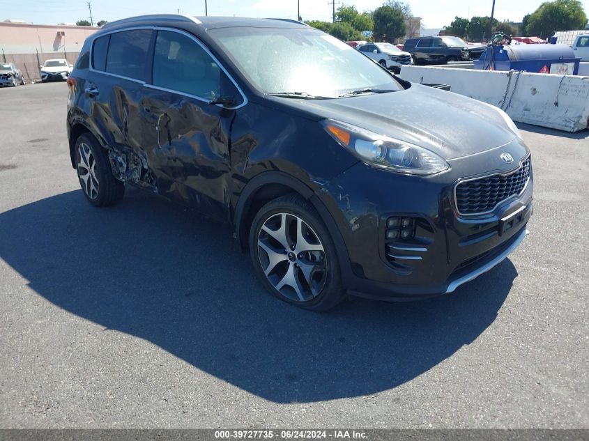 2017 KIA SPORTAGE SX TURBO