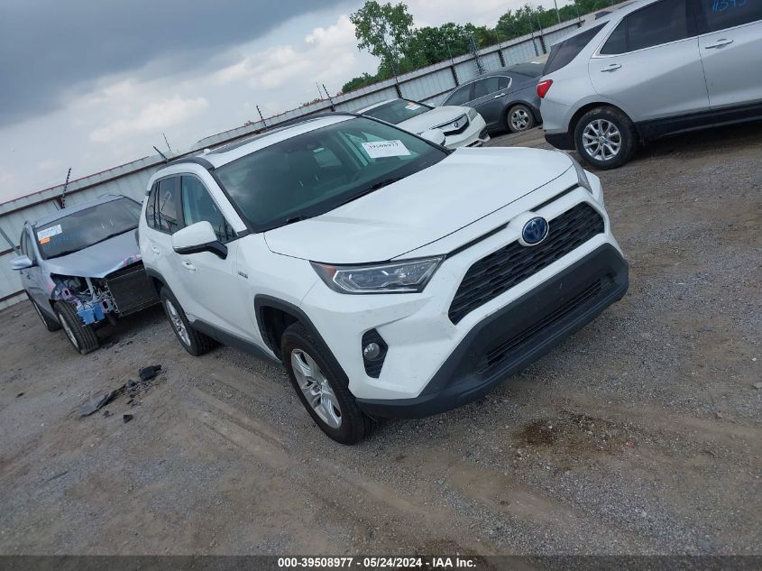 2020 TOYOTA RAV4 XLE HYBRID