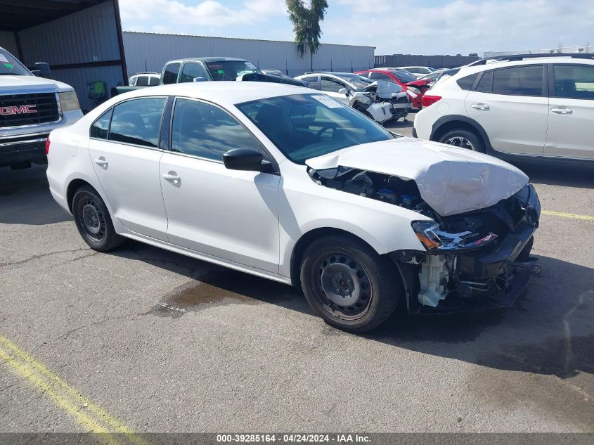 2012 VOLKSWAGEN JETTA 2.0L S