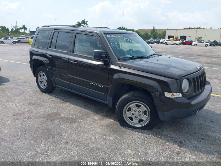 2014 JEEP PATRIOT SPORT