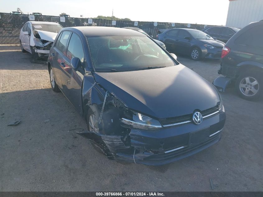 2018 VOLKSWAGEN GOLF S/SE