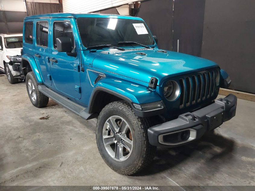 2020 JEEP WRANGLER UNLIMITED SAHARA 4X4