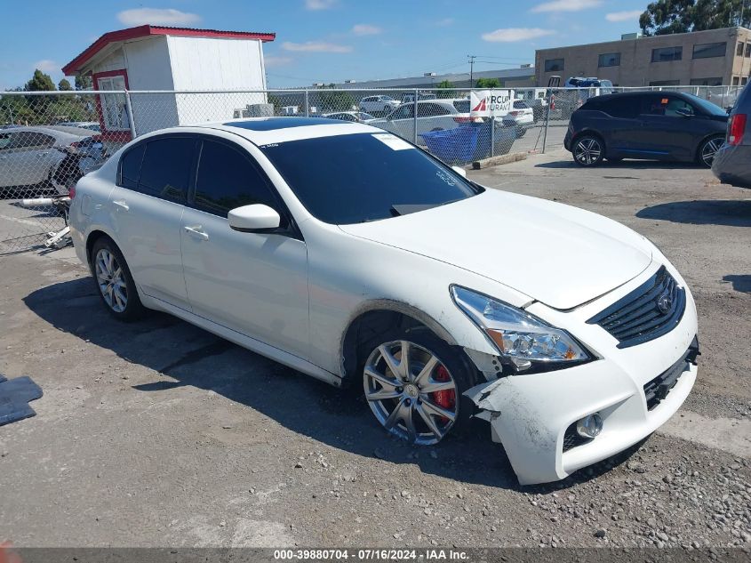 2011 INFINITI G37 SPORT