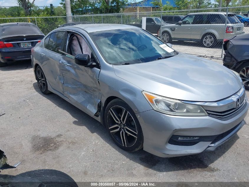 2017 HONDA ACCORD SPORT SE