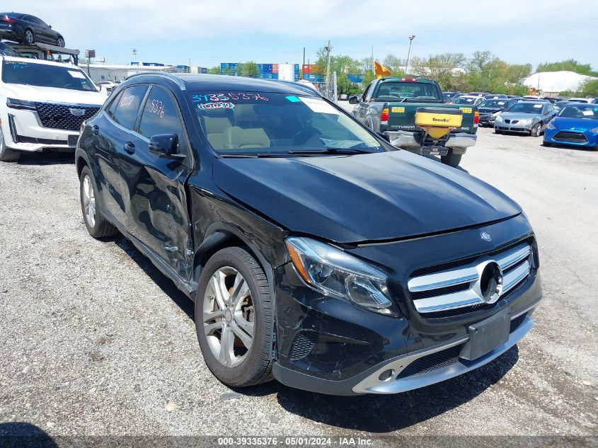 2015 MERCEDES-BENZ GLA 250 4MATIC