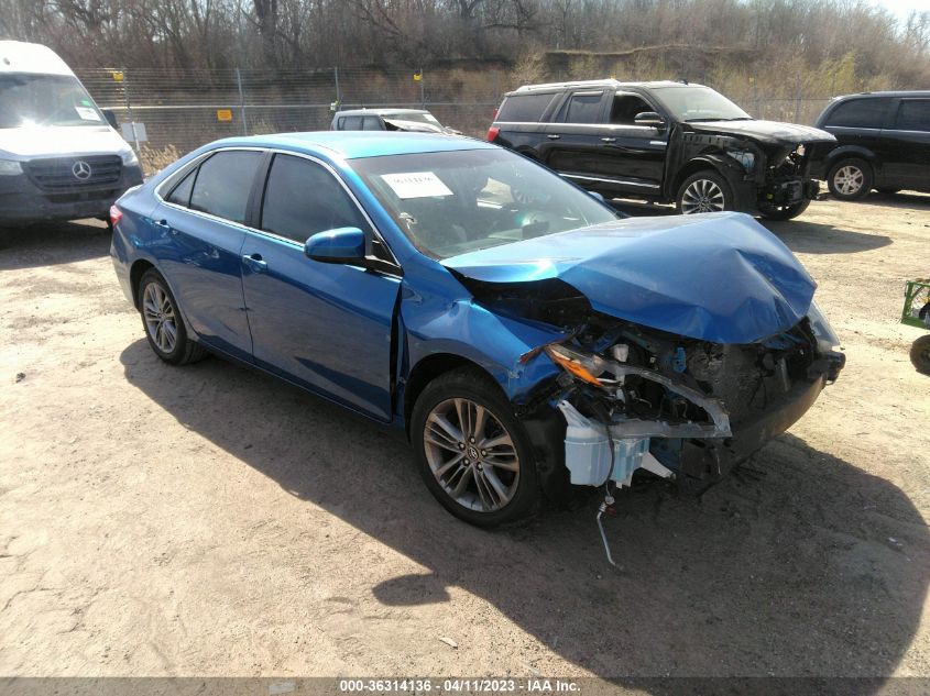 2017 TOYOTA CAMRY SE