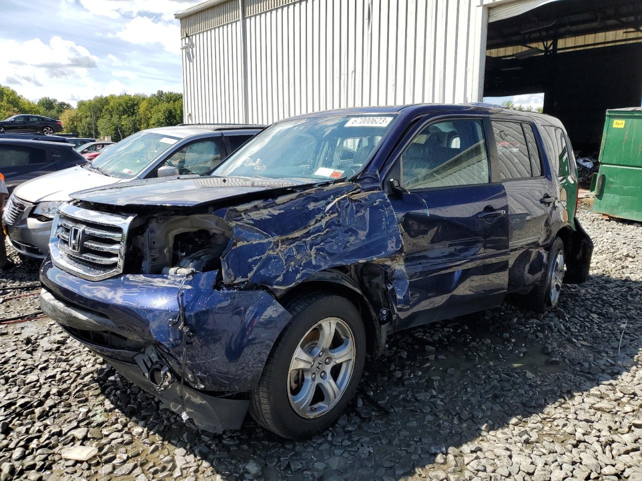 2013 HONDA PILOT EXL