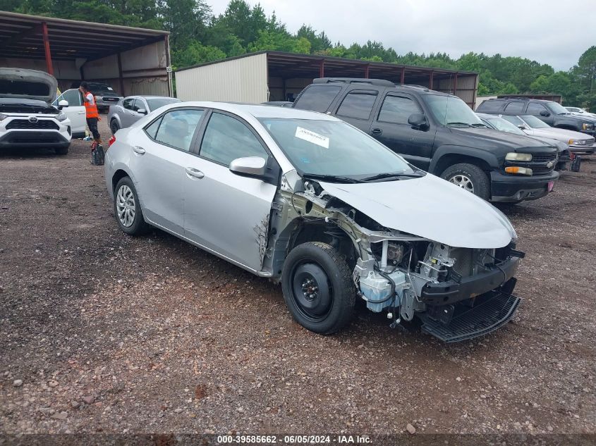 2019 TOYOTA COROLLA LE