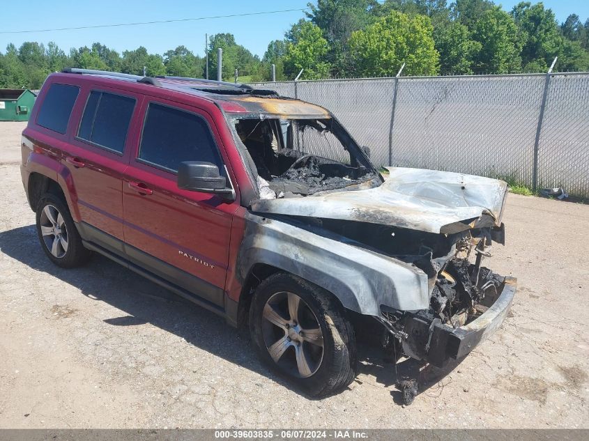 2016 JEEP PATRIOT HIGH ALTITUDE EDITION