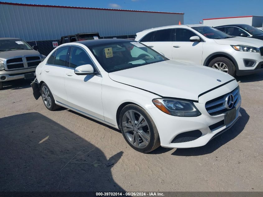 2015 MERCEDES-BENZ C 300 LUXURY/SPORT