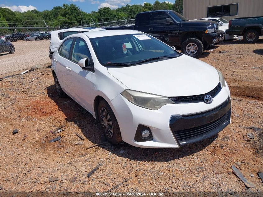 2016 TOYOTA COROLLA S PLUS