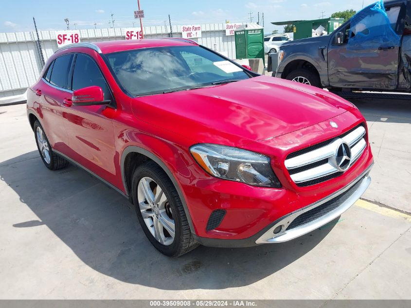 2016 MERCEDES-BENZ GLA 250