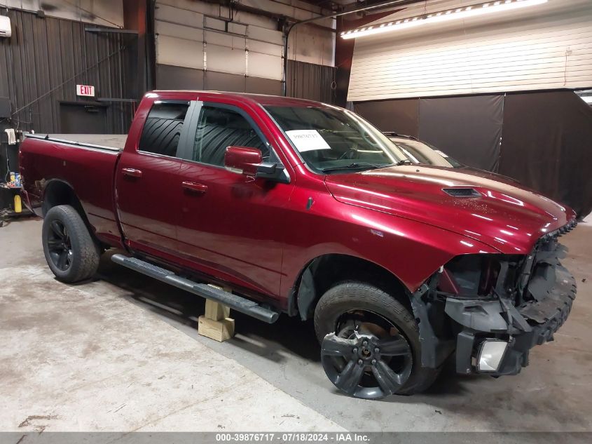 2017 RAM 1500 SPORT QUAD CAB 4X4 6'4 BOX