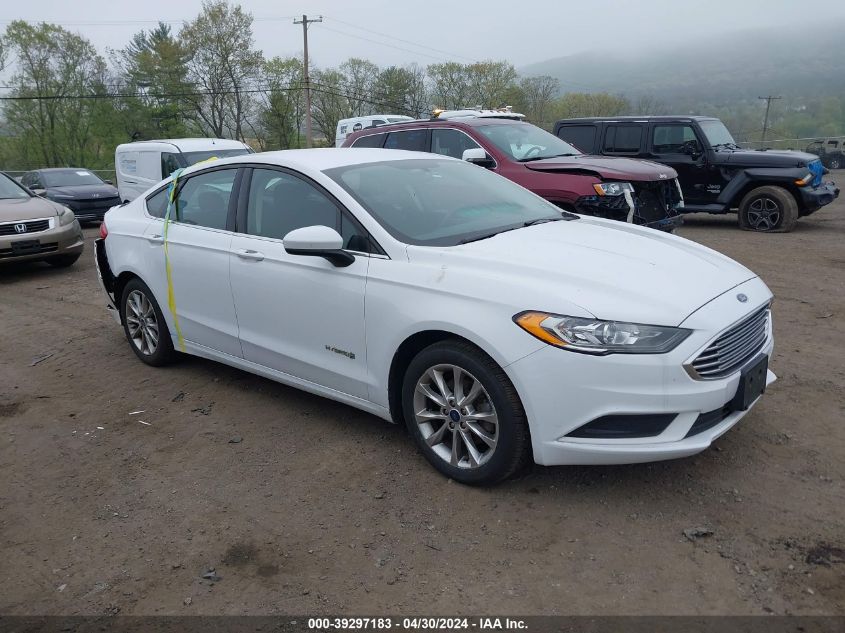 2017 FORD FUSION HYBRID SE