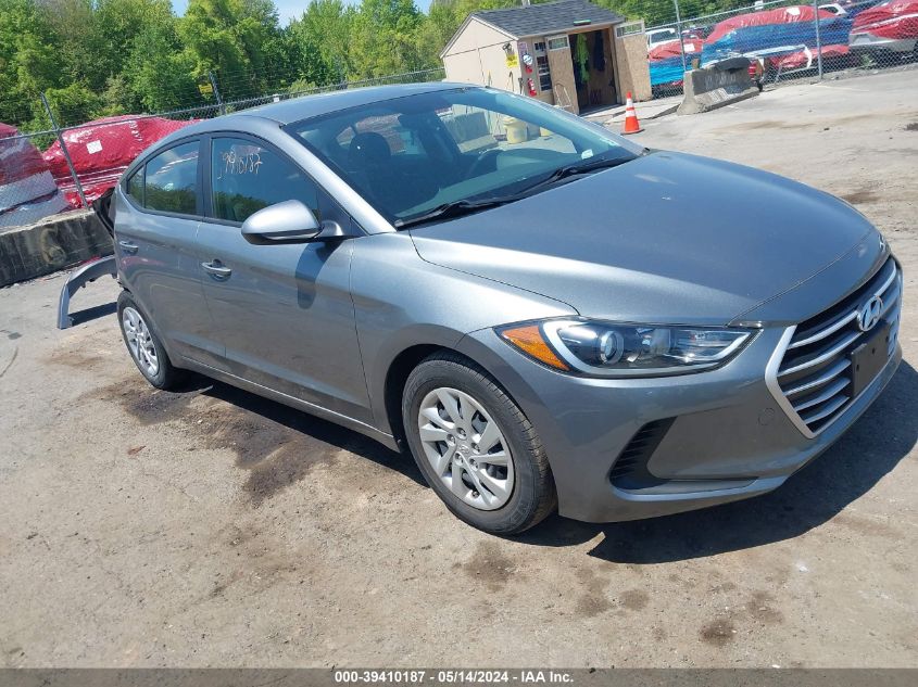 2018 HYUNDAI ELANTRA SE