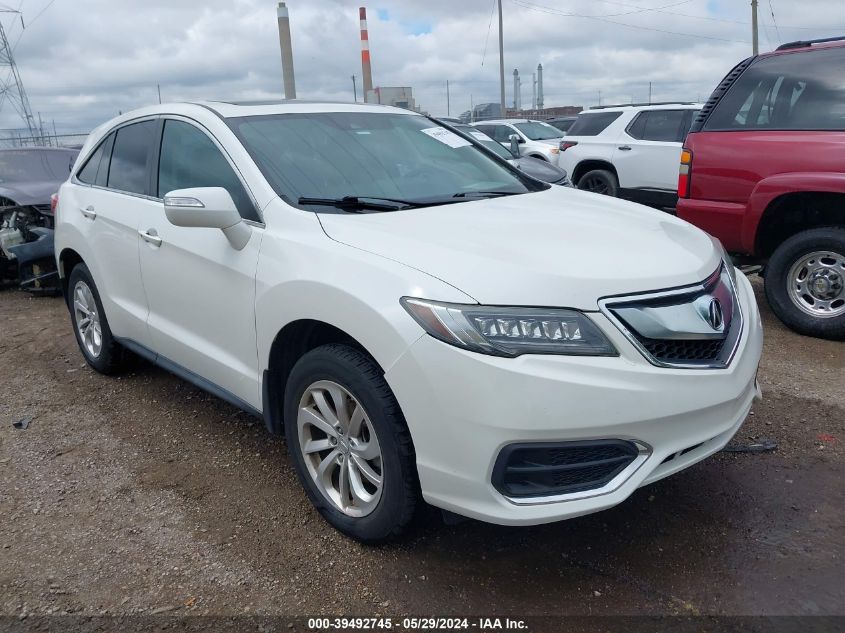 2016 ACURA RDX TECHNOLOGY   ACURAWATCH PLUS PACKAGES/TECHNOLOGY PACKAGE