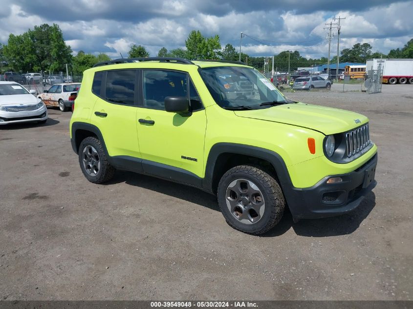 2017 JEEP RENEGADE SPORT 4X4