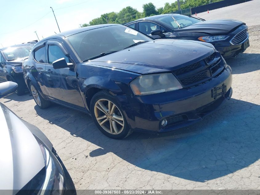 2013 DODGE AVENGER SXT