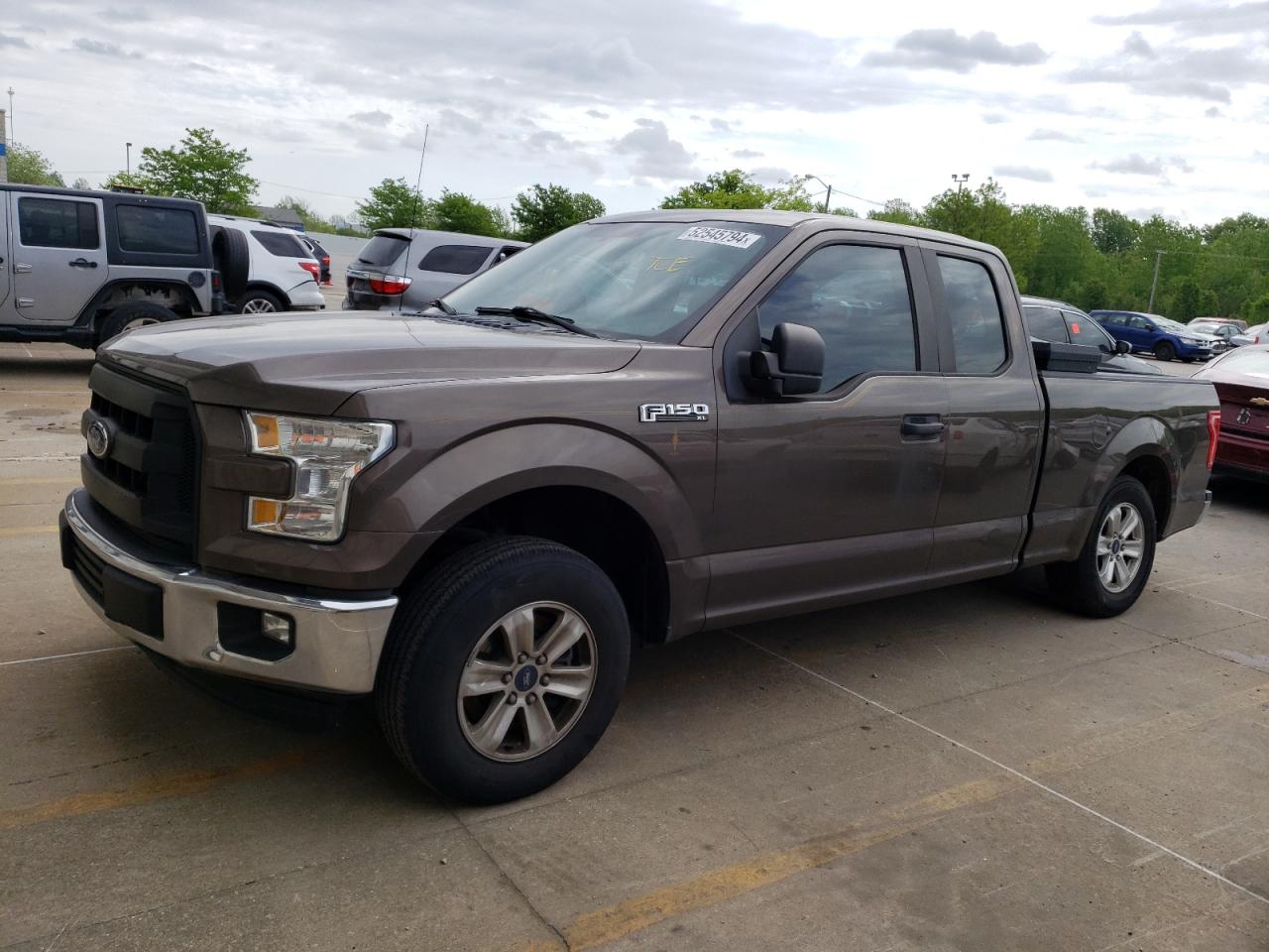 2016 FORD F150 SUPER CAB