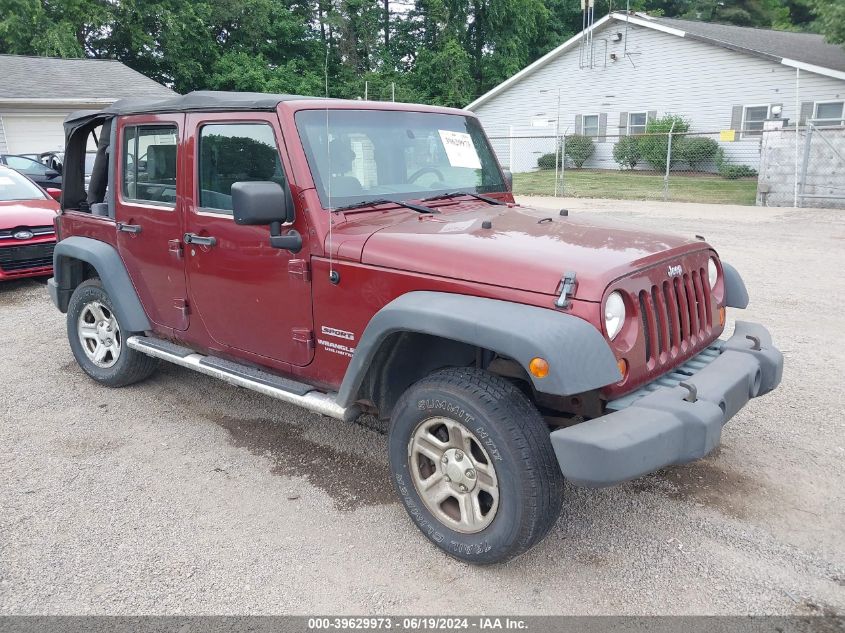 2010 JEEP WRANGLER UNLIMITED SPORT