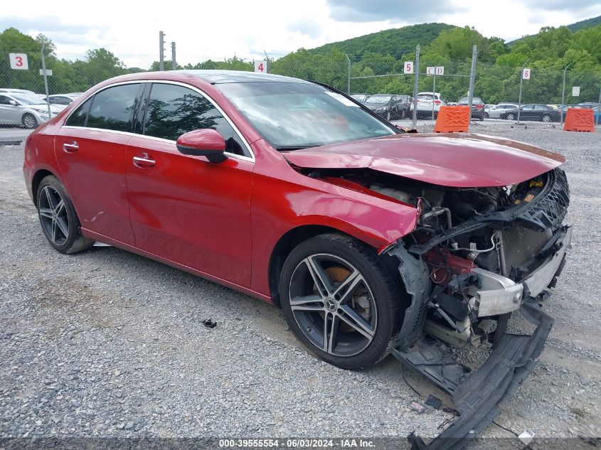 2020 MERCEDES-BENZ A 220 4MATIC