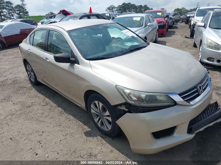 2015 HONDA ACCORD LX