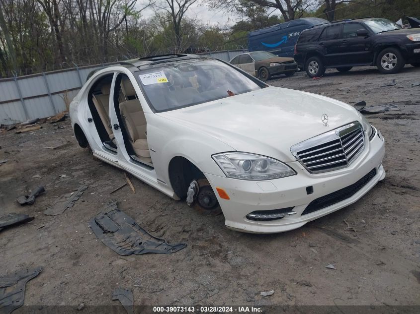 2012 MERCEDES-BENZ S 550