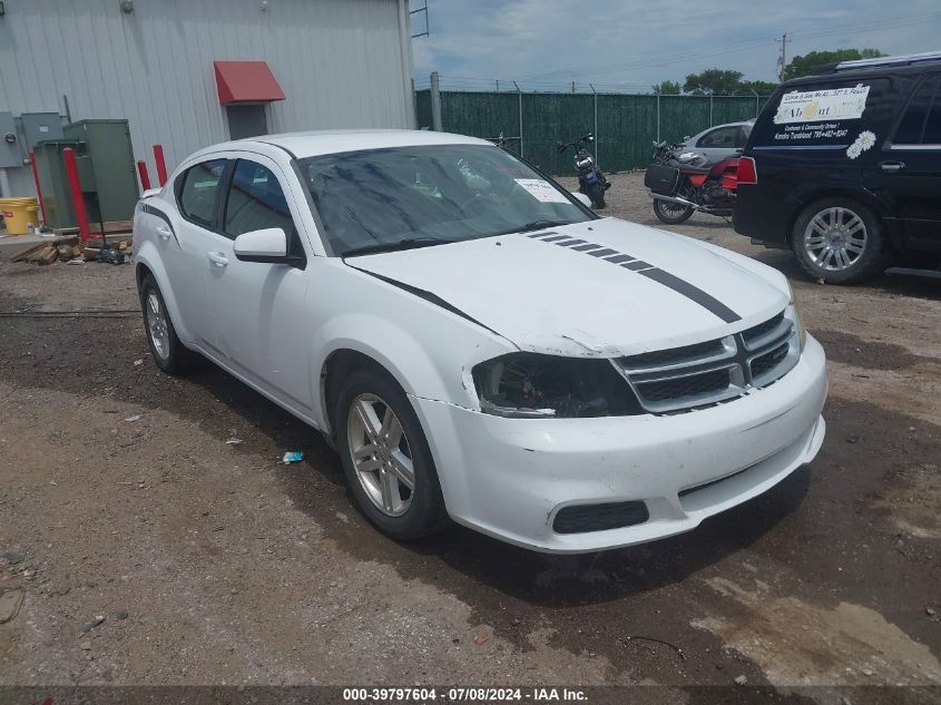 2012 DODGE AVENGER SXT