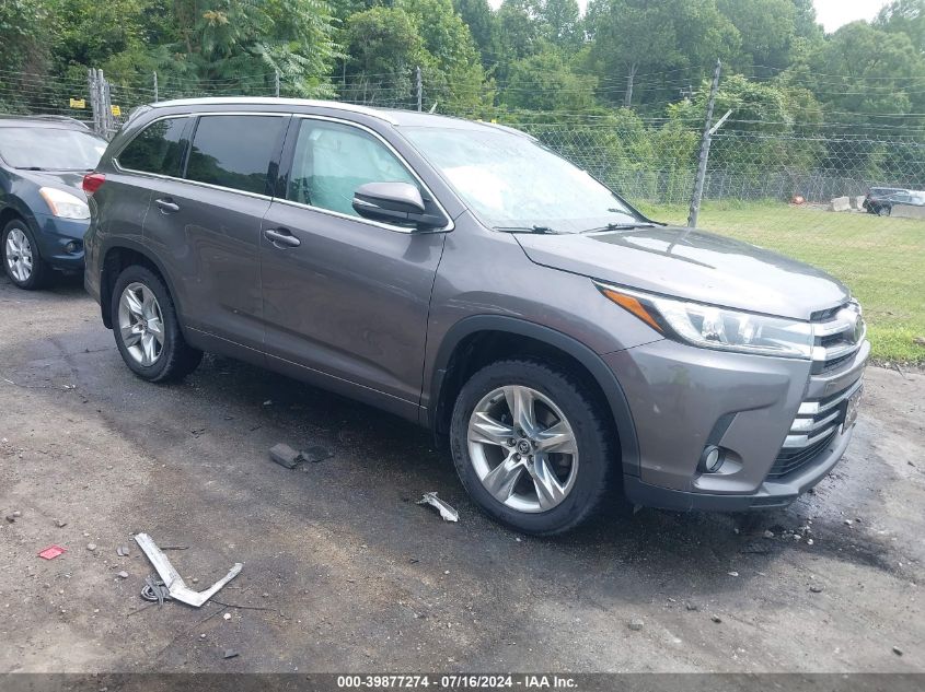 2017 TOYOTA HIGHLANDER LIMITED