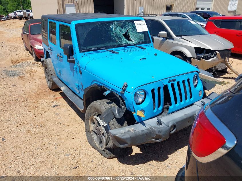 2017 JEEP WRANGLER UNLIMITED SPORT 4X4