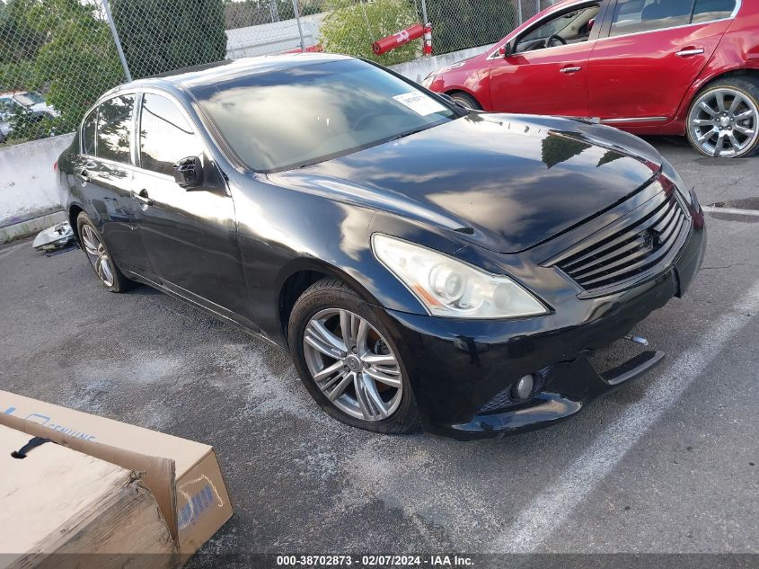 2013 INFINITI G37 JOURNEY